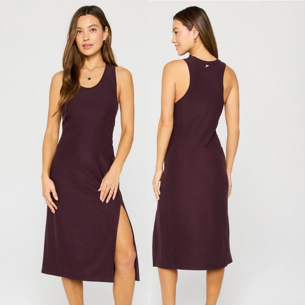 Fabletics Purple Sleeveless Dress